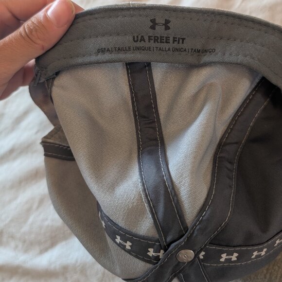 Under Armour, one size, Hat/Cap, Gray. - Picture 2 of 4